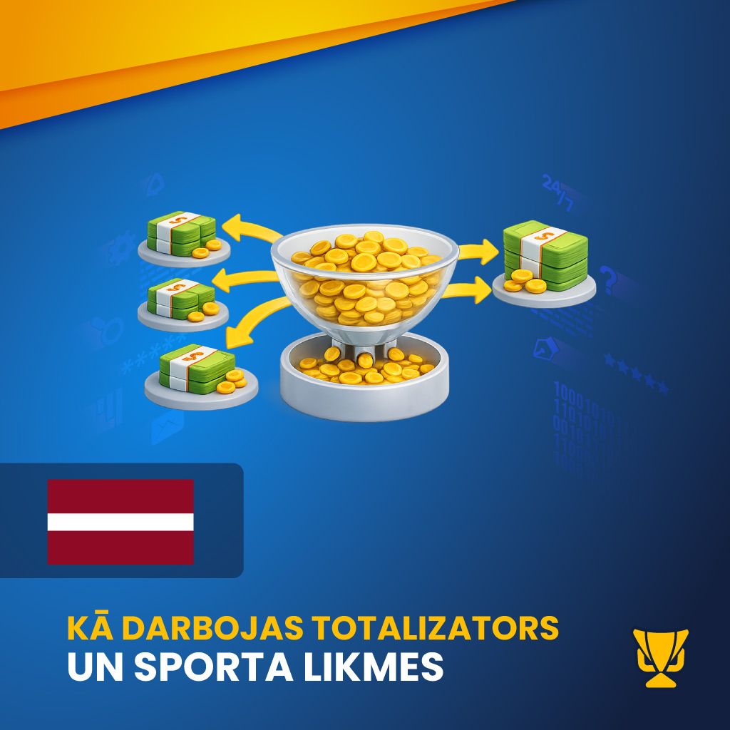 "Kā darbojas totalizators un sporta likmes
