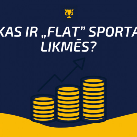 Kas ir “flat” sporta likmēs? Stratēģijas apraksts un piemēri