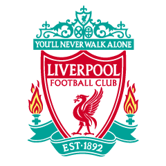 Liverpool logo, futbols, likme.tv