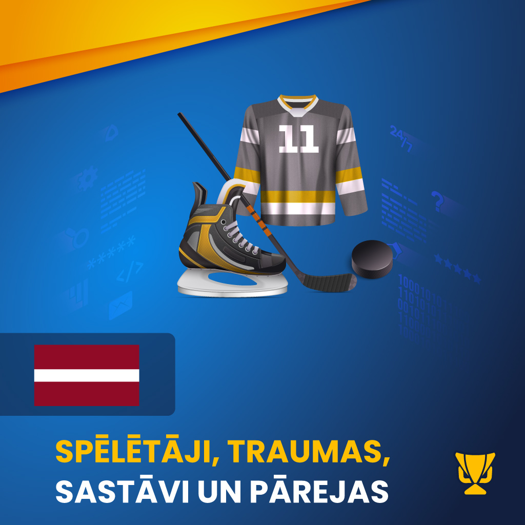 Spēlētāji, traumas, sastāvi un pārejas