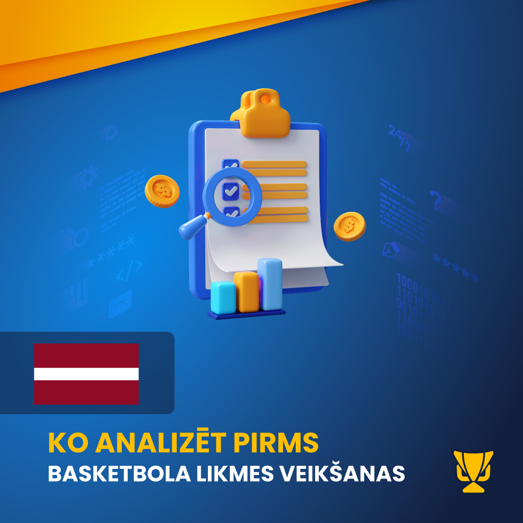 Ko analizēt pirms basketbola likmes veikšanas