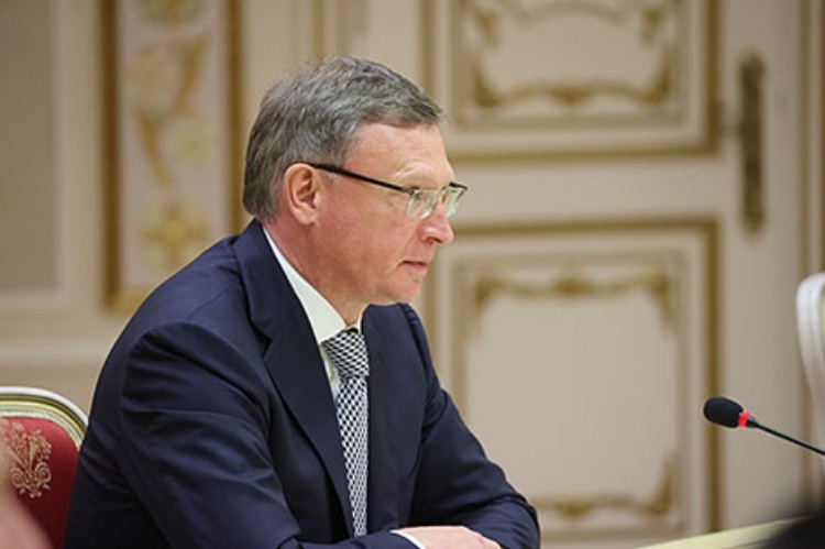 Omskas gubernators Aleksandrs Burkovs, likmetv