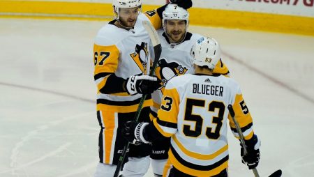 Bļugers turpina priecēt “Penguins” fanus ar rezultatīvu sniegumu (VIDEO)