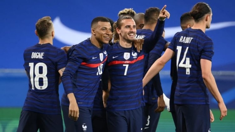 Francijas futbola izlase, likmetv