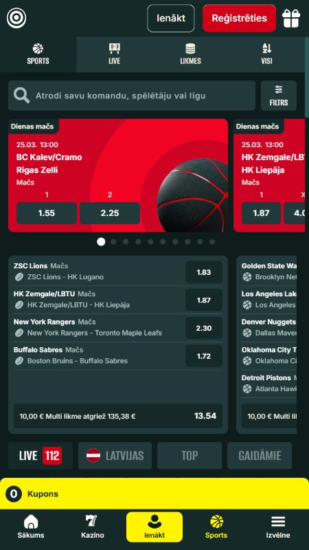 Optibet totalizators – sports un derību tirgi