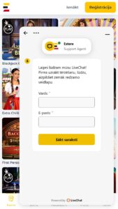 Spelet LV klientu atbalsts