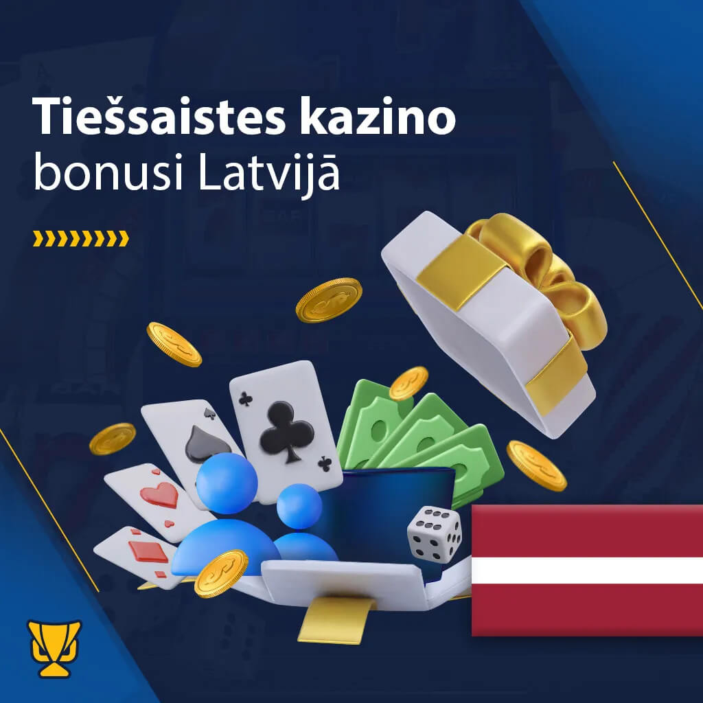 Tiešsaistes kazino bonusi Latvijā