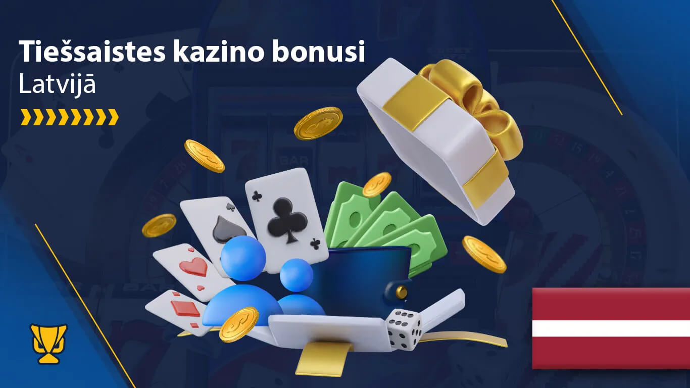 Tiešsaistes kazino bonusi Latvijā