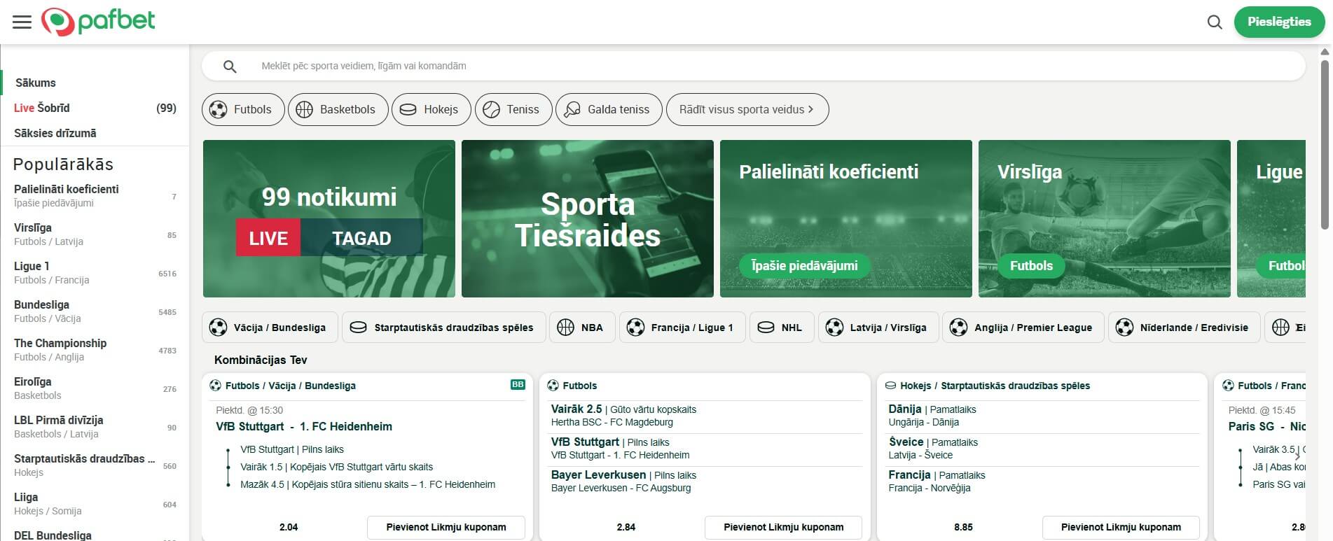Pafbet totalizori