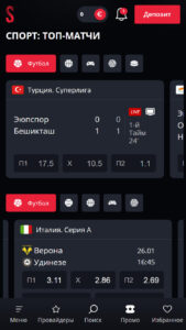 Ставки на спорт в Starda