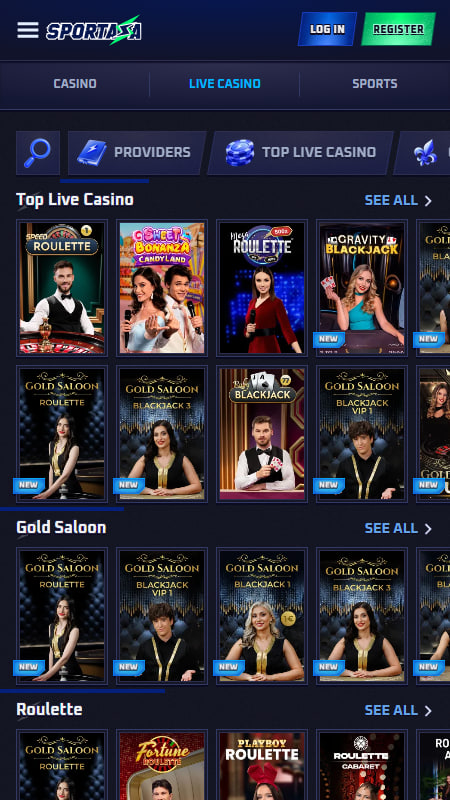 Boomerang Bet Live kazino Latvijā 