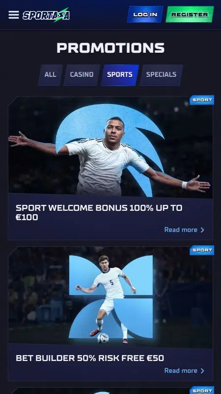 Sportaza kedvezmények képe