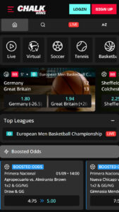 Chalkwins sporta likmes