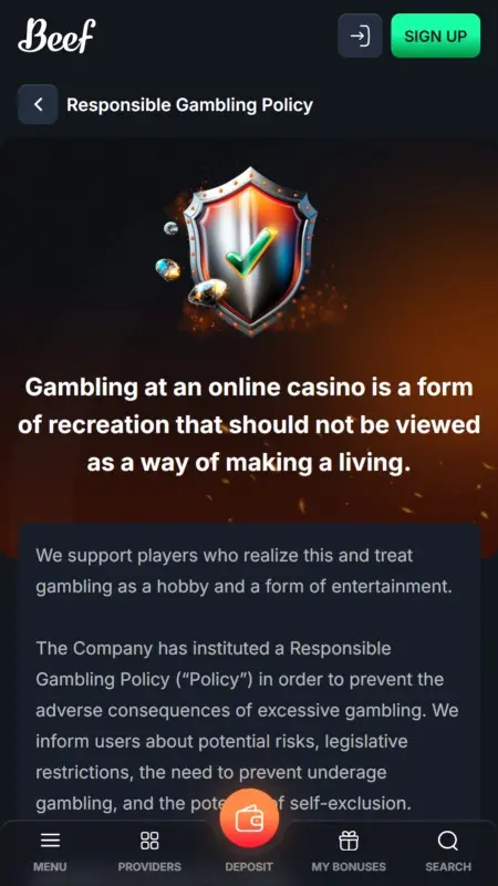Beef casino online