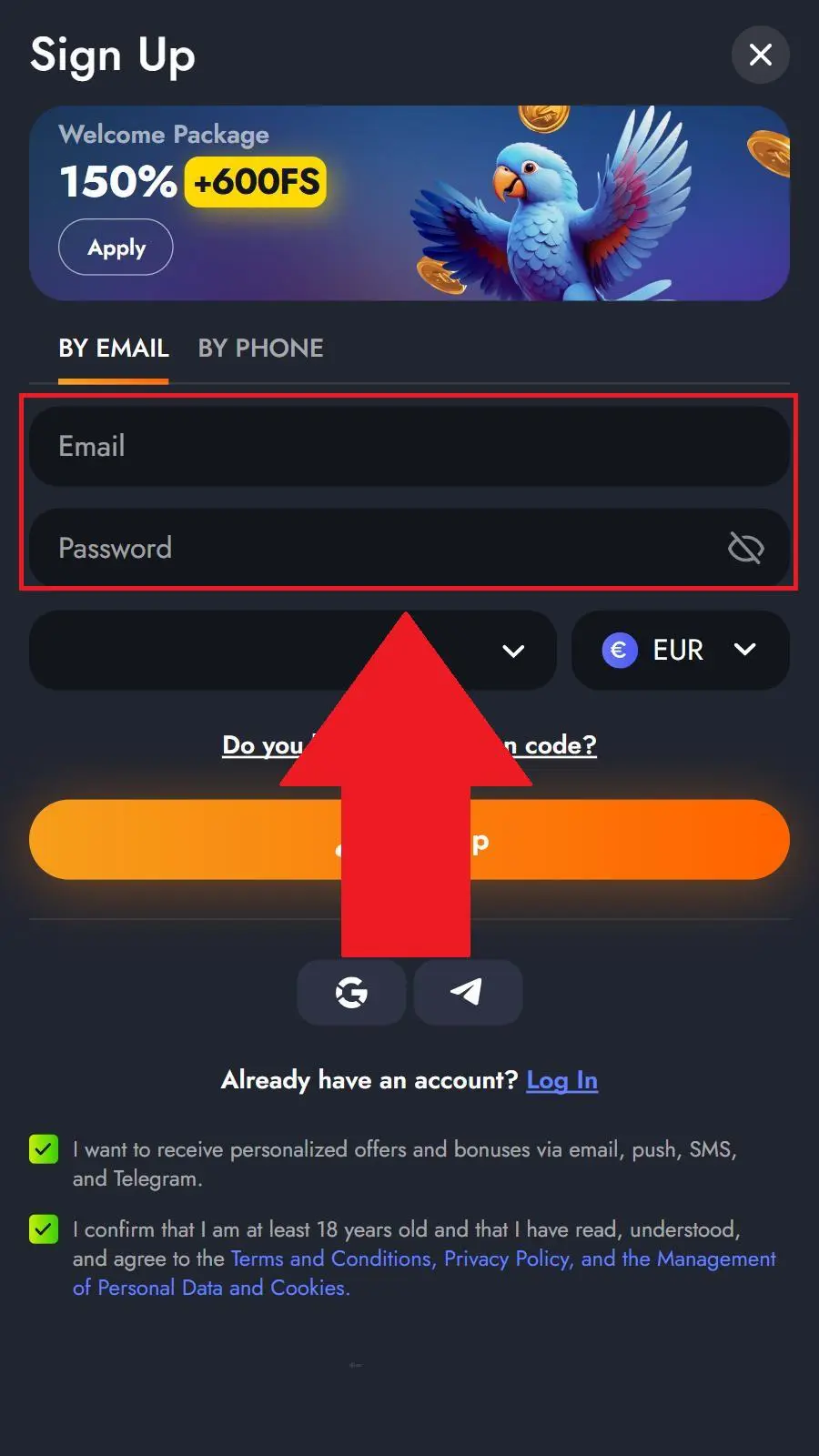 Martin Casino Registrierung