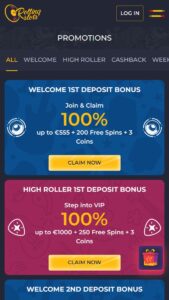 rolling slots casino bonuses