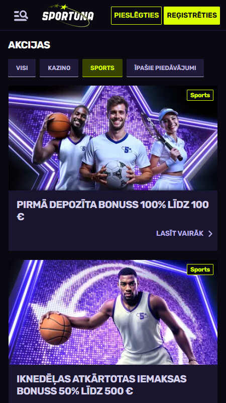 Sportuna bookmaker sport betting bonuses