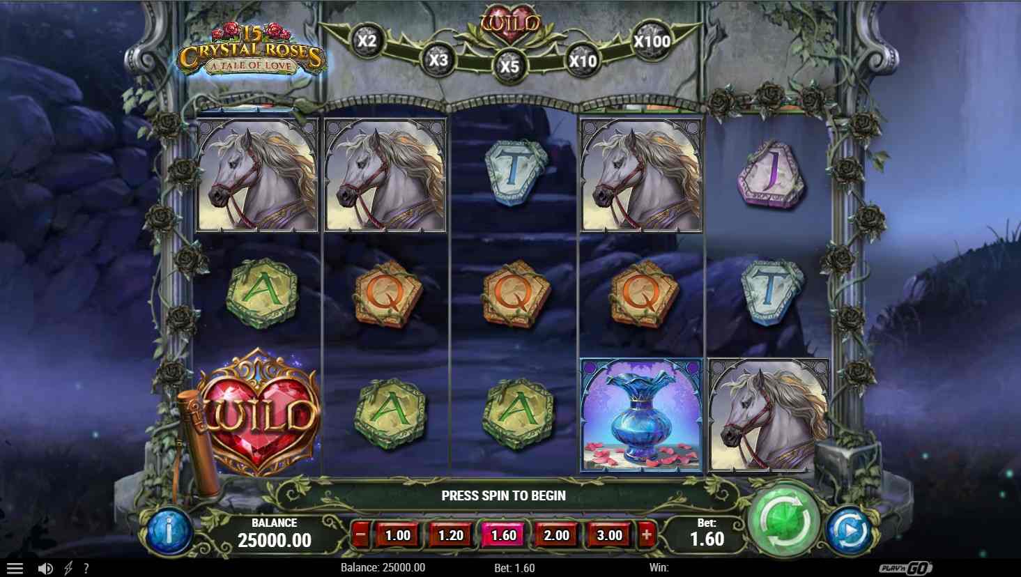 Демоверсия игры 15 Crystal Roses
