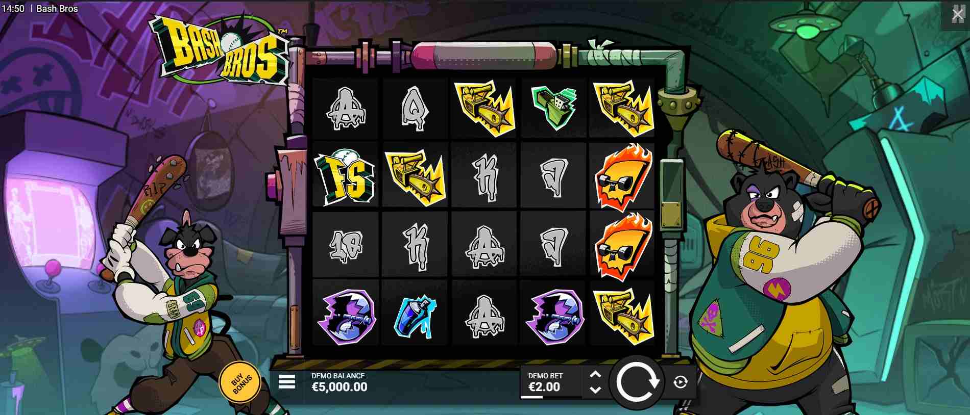 Демоверсия игры bash bros