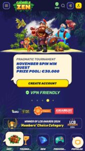 Kā izveidot GambleZen kontu