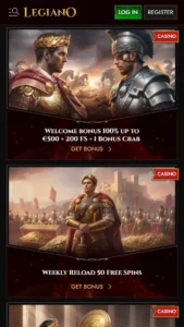 Legiano bonus