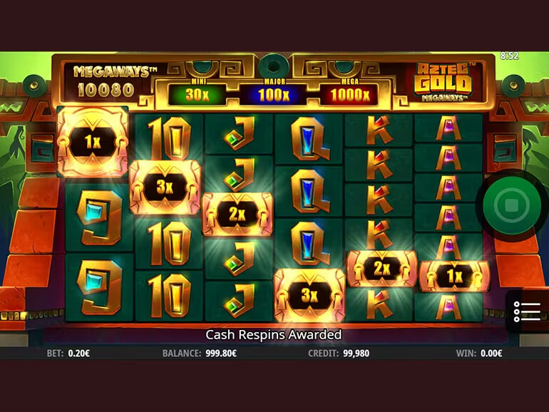 Aztec Gold Megaways Demo Game