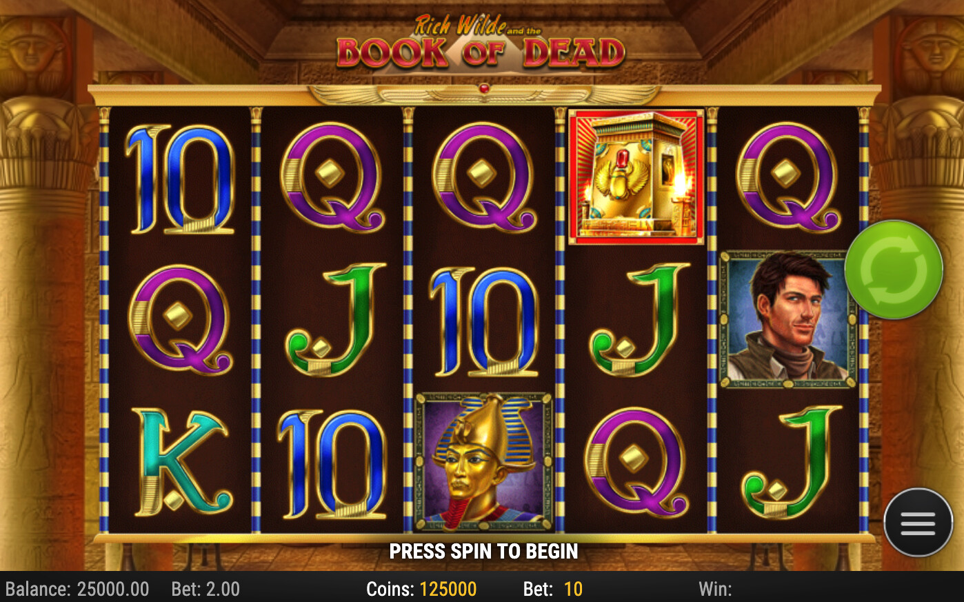 Book of Dead - Дизайн и Атмосфера