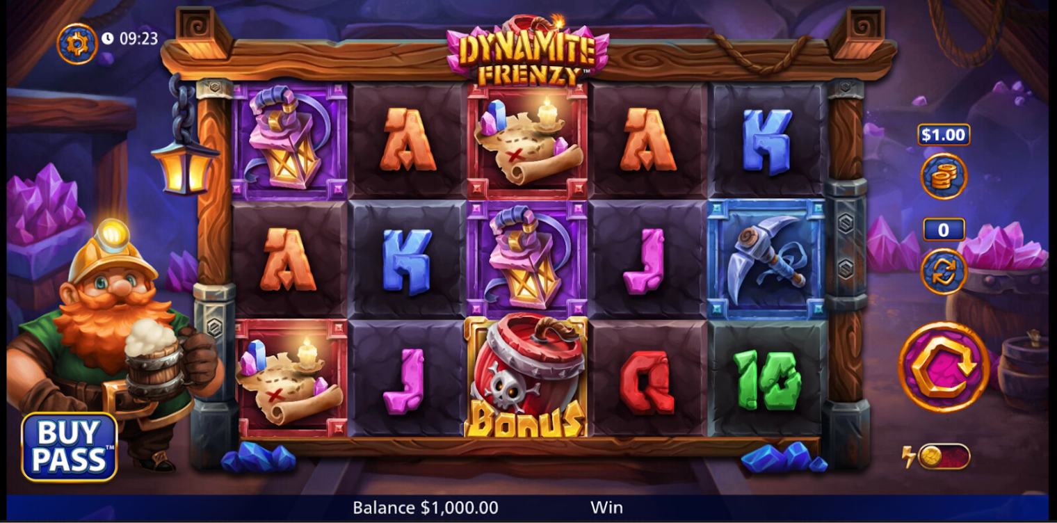 Слот Dynamite Frenzy