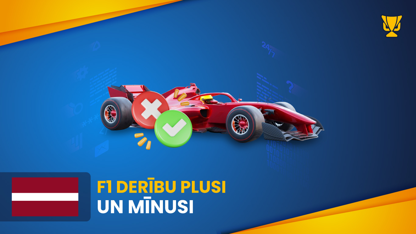 F1 derību plusi un mīnusi