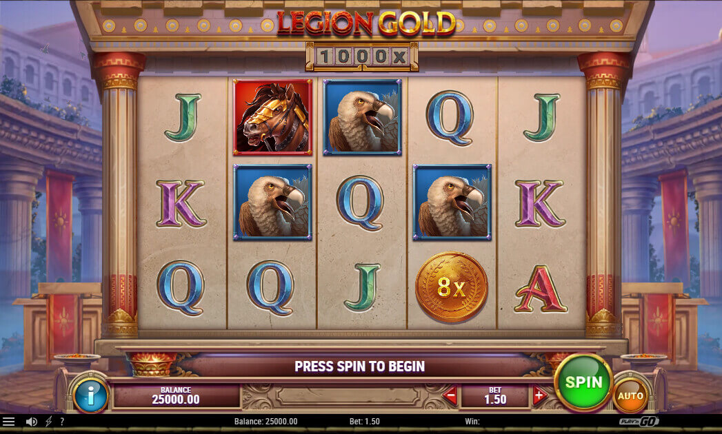 Legion gold демо слот в Латвии