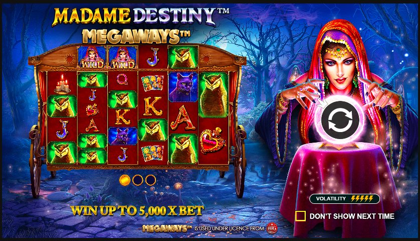 Madame Destiny Megaways Demo game