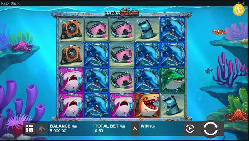 Razor shark Demo game
