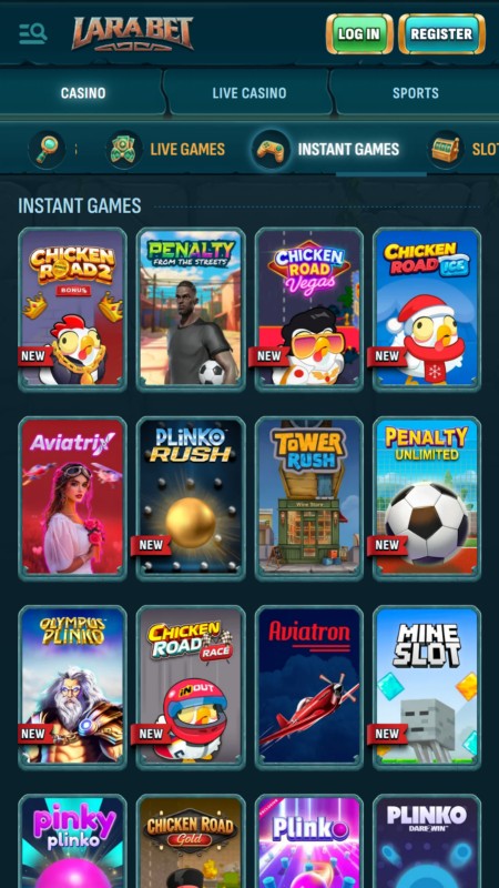 Larabet Instant-игры