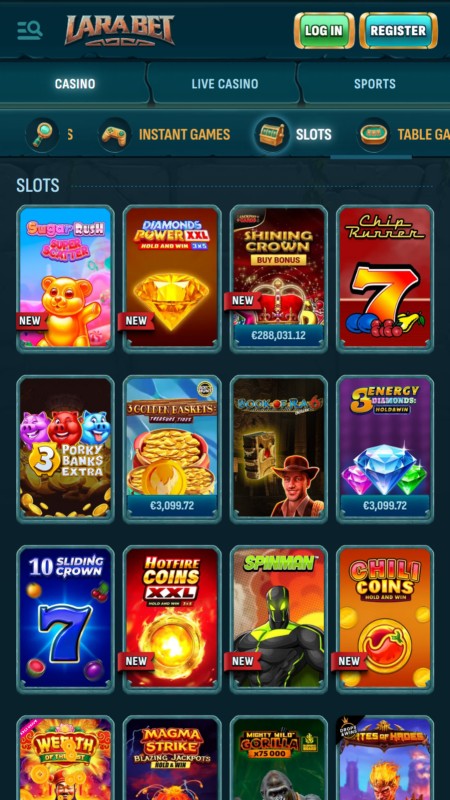 Larabet Слоты