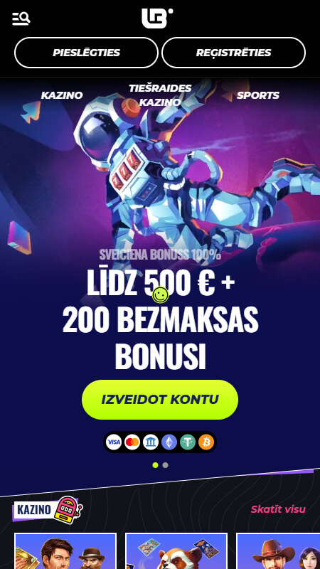 Lunubet kazino Latvia