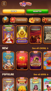 Spēļu izvēle Roostino kazino