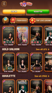 Roostino Live Kazino