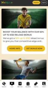 Winmega Totalizator bonusi