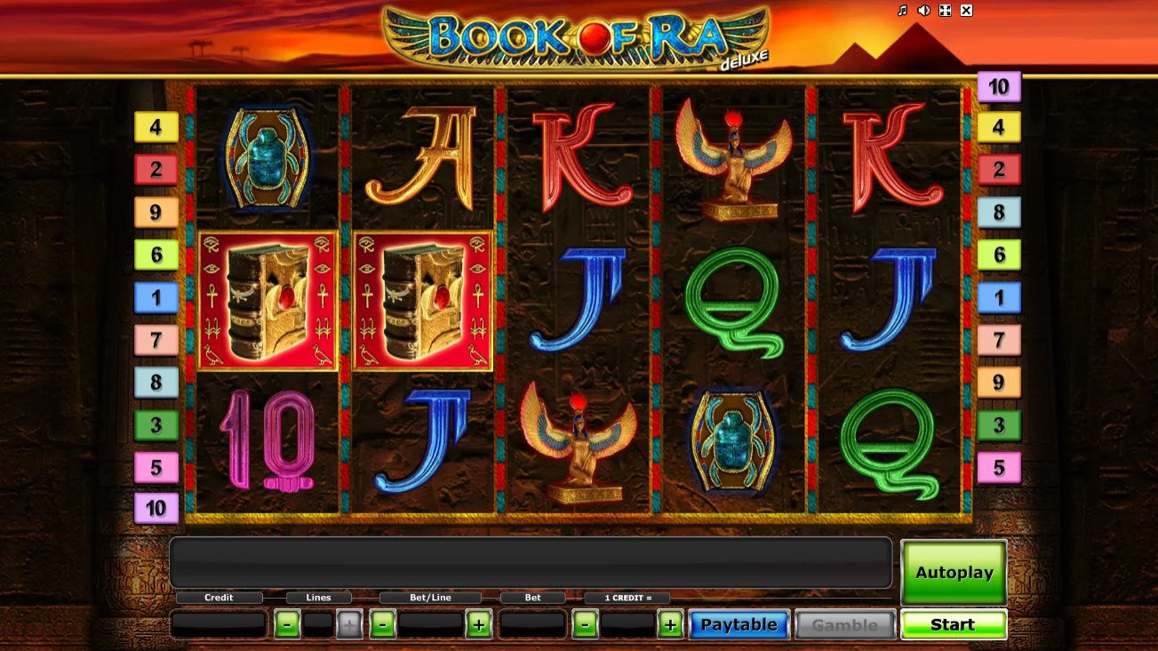 Book of Ra Deluxe Demo