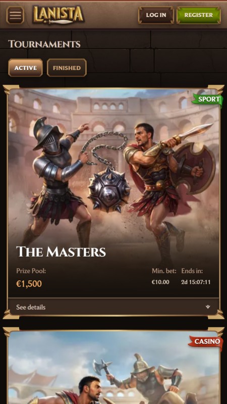 Lanista Турниры 