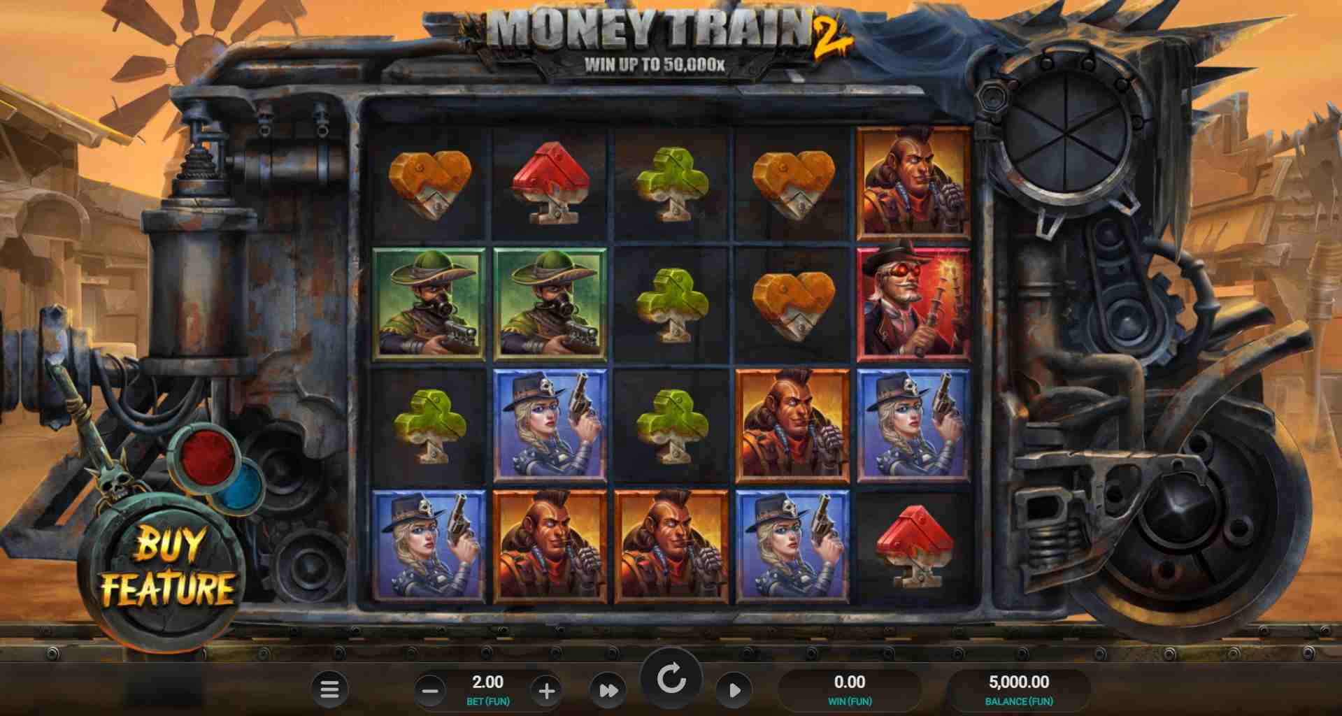 Демо и бонусные функции Money Train 2 