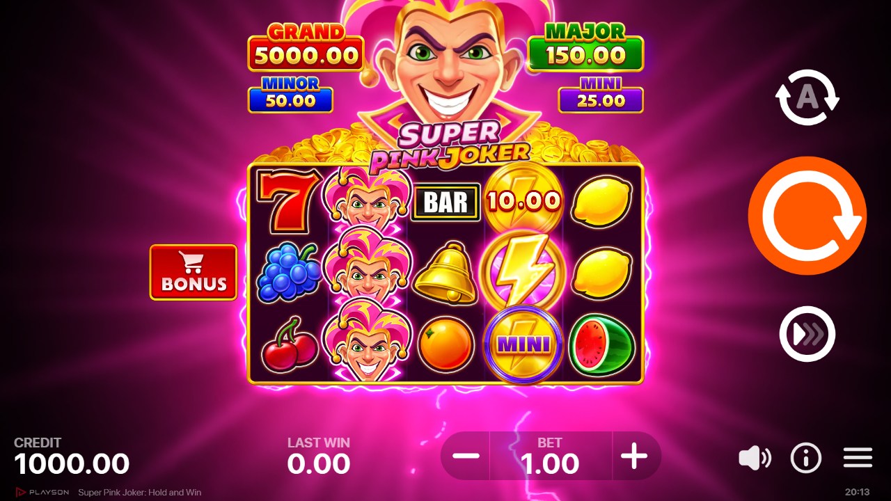 Pink Joker: Hold and Win