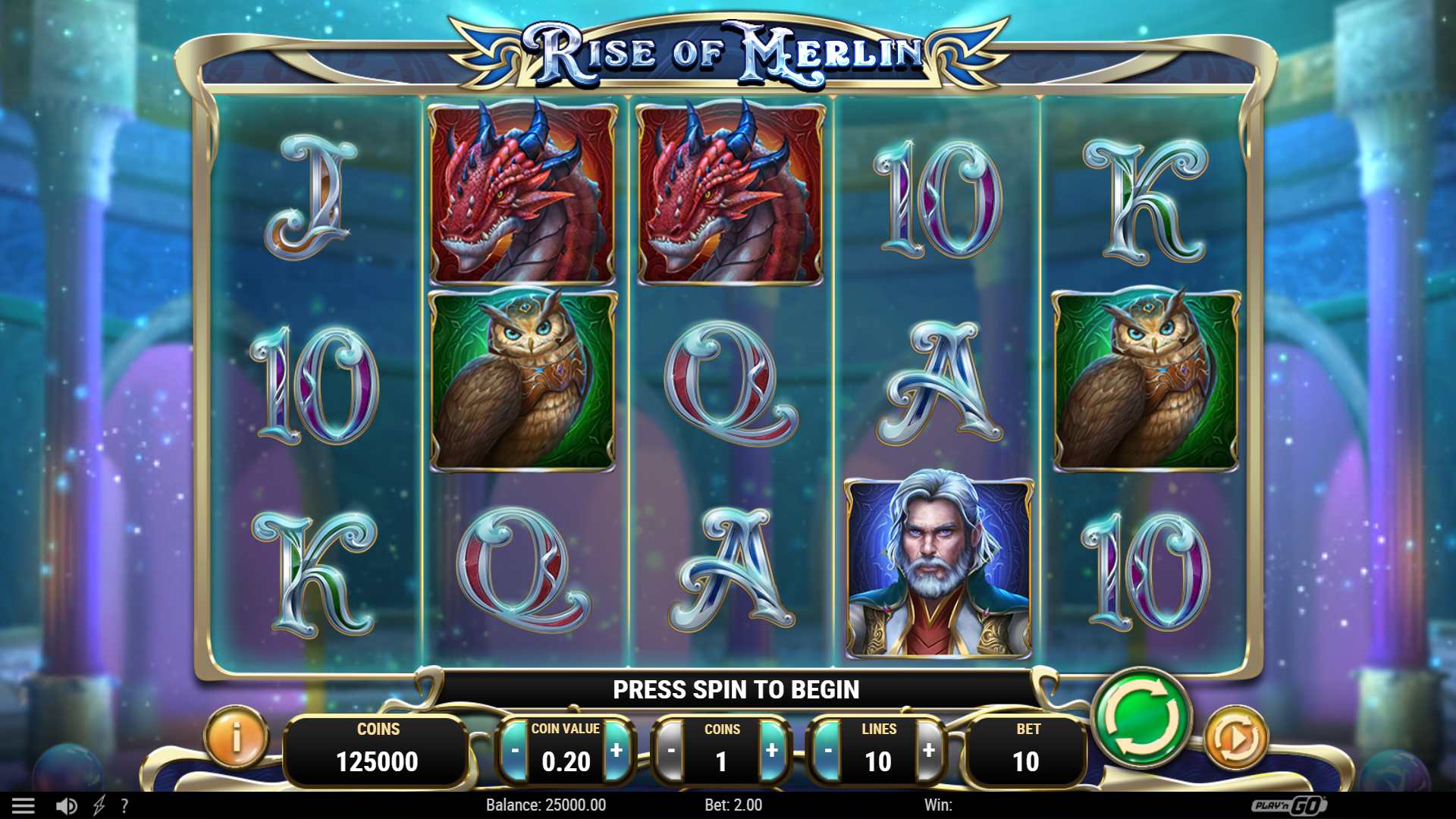 Rise of Merlin Demo Game