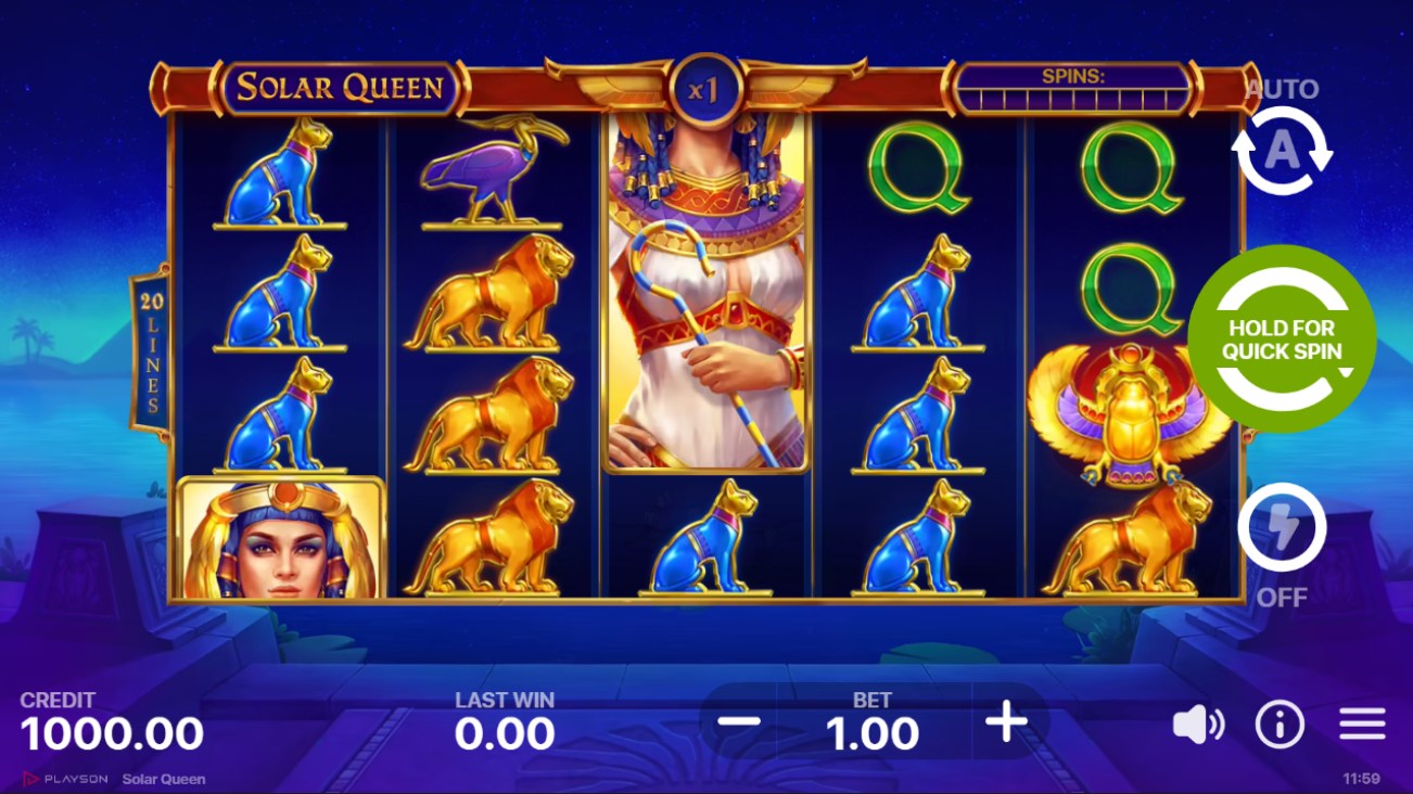 Solar queen demo slot