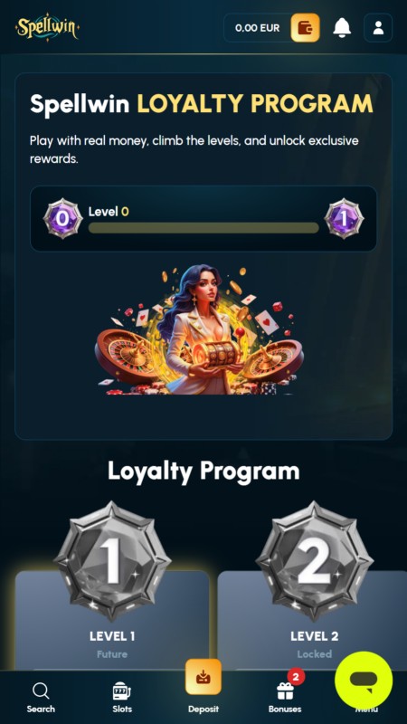 Spellwin VIP program