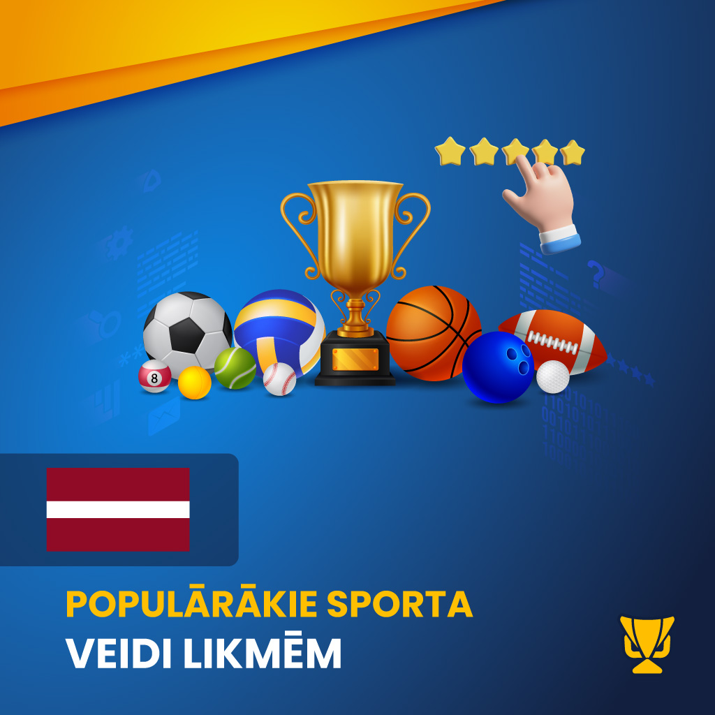 Populārākie sporta veidi likmēm