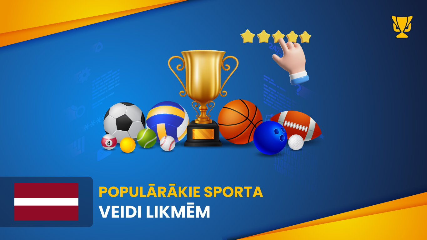 Populārākie sporta veidi likmēm