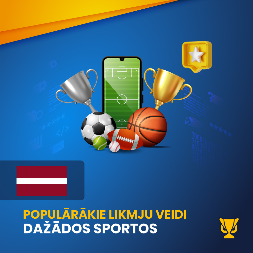 Populārākie likmju veidi dažādos sportos