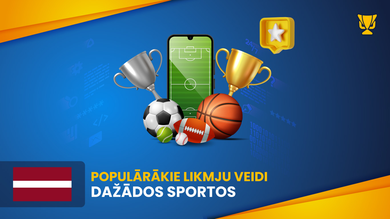 Populārākie likmju veidi dažādos sportos