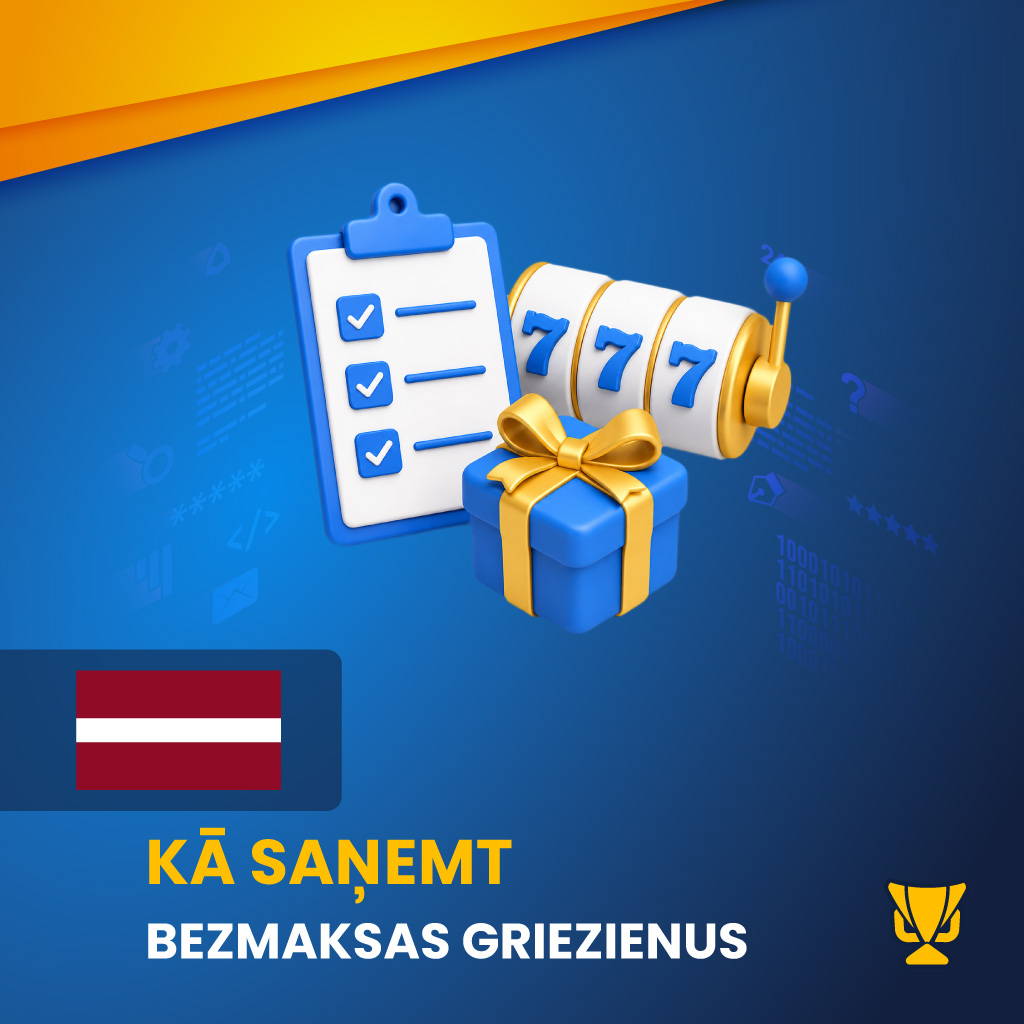 Kā saņemt bezmaksas griezienus tiešsaistes kazino